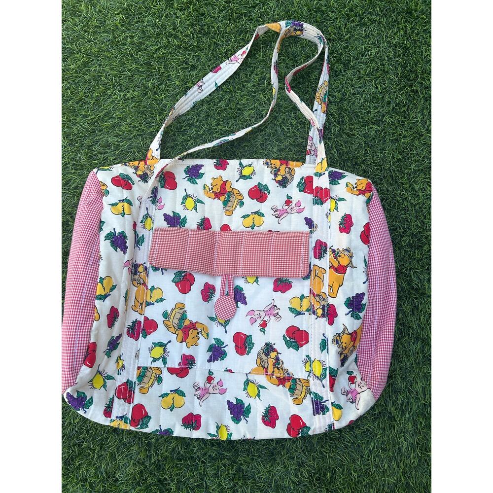Vintage Winnie the Pooh Fruit stand Totebag - Picture 2 of 8